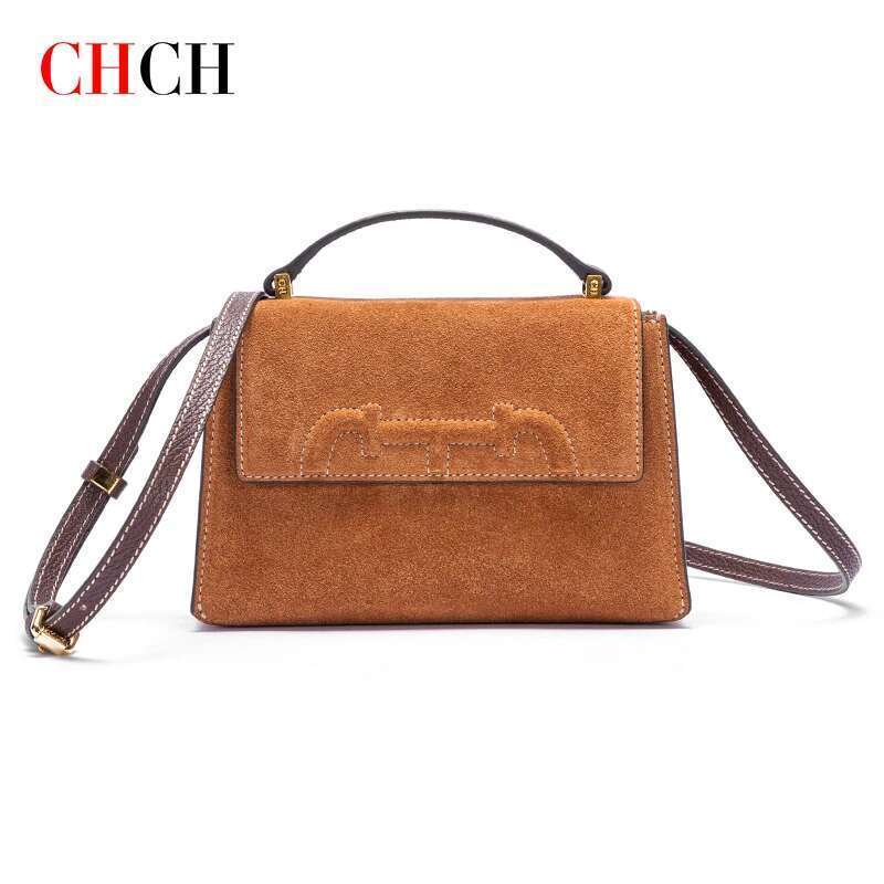 CHCH Premium Texture Summer Popular Crossbody Classic Fashion Simple Leather Small Square Bag