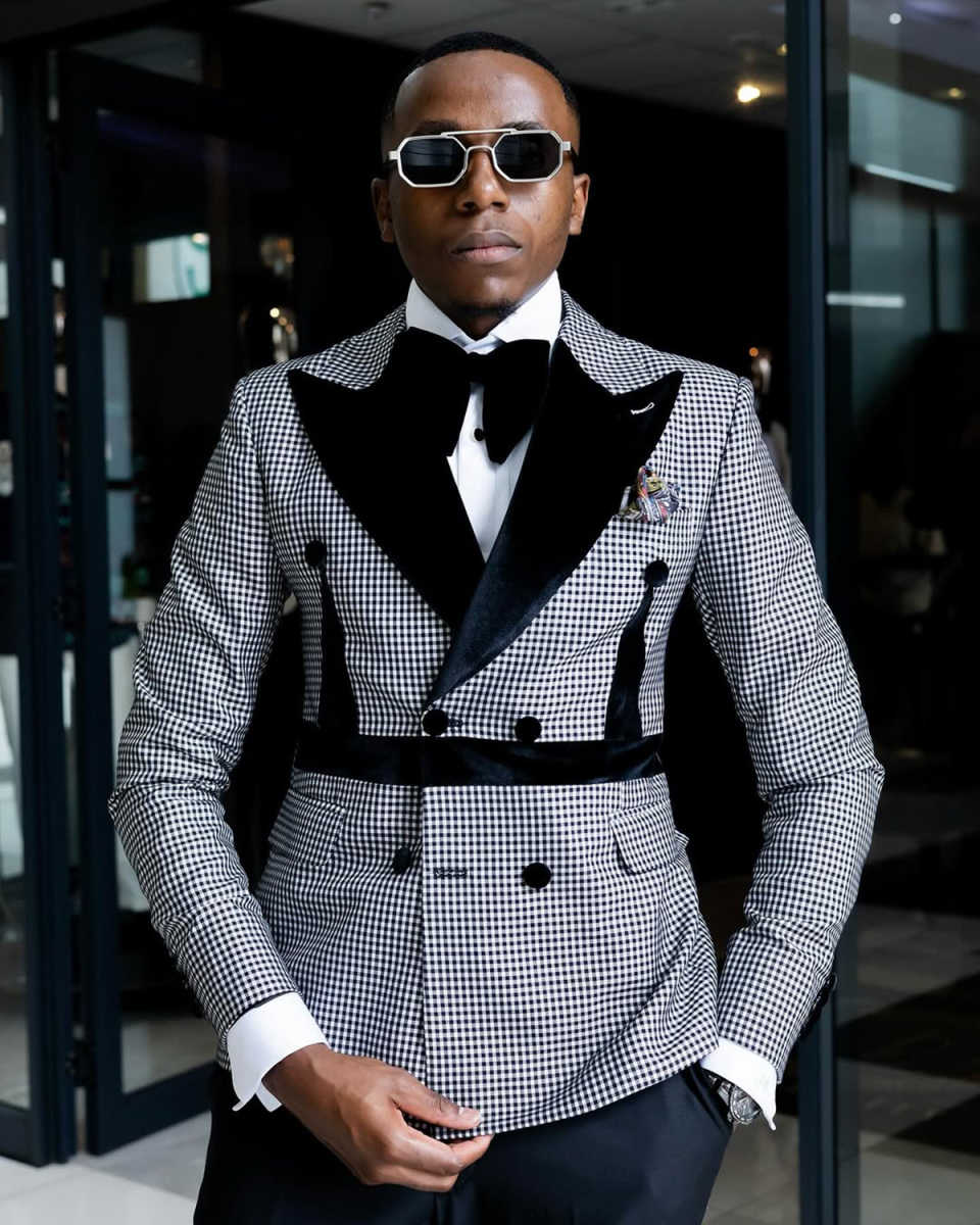 Classic Wedding Men Suit Party Suit 2-Pieces Coat Pants Closure Collar Tailor-Made Groom Groomsman Formal Occasions Size Customized Suit M251014