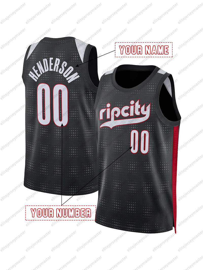 Deni Avdija Custom Basketball Jersey Anfernee Simons Stitched Personalized Customized Jerseys Custom Any Number Name 222