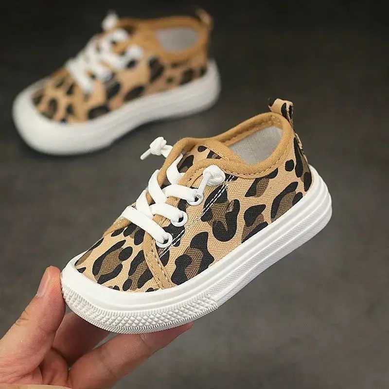 2-11 year old girls casual shoes childrens canvas shoes leopard print childrens casual sports shoes X250409