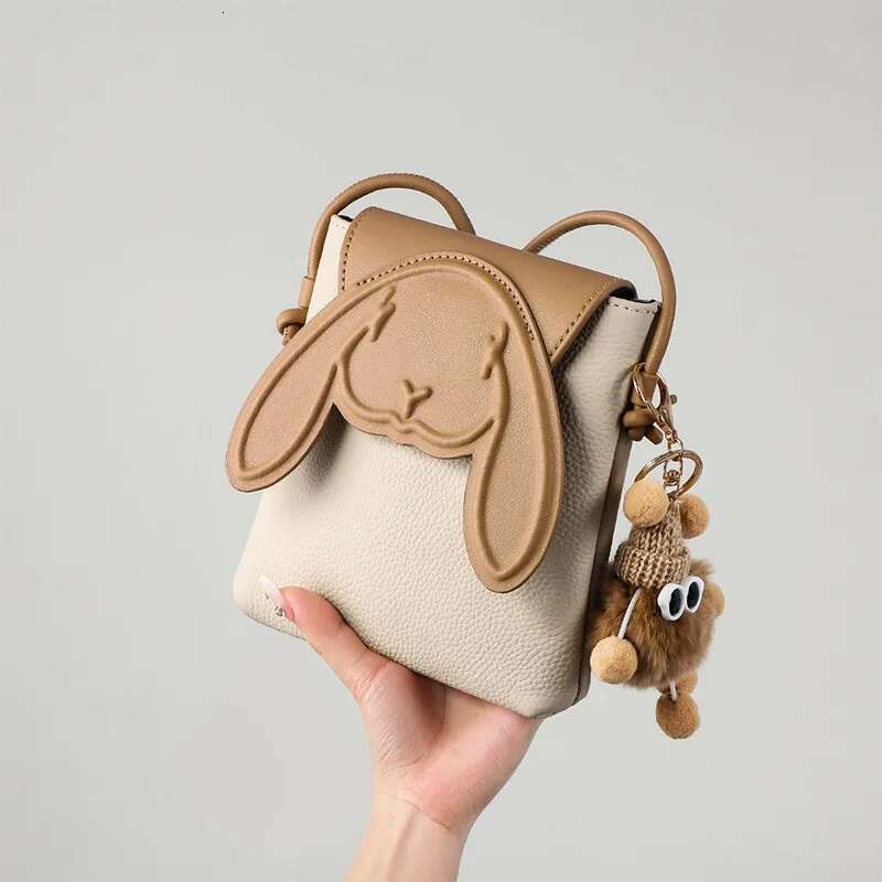 Bag2025new Genuine Leather Women's Crossbody Mini Waist Fashion Small Shoulder Bag