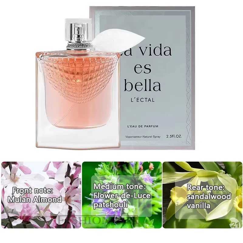 100% original beautiful life female perfume true love rose perfume lasting fresh natural romantic sweet charm 75mlXJ250409