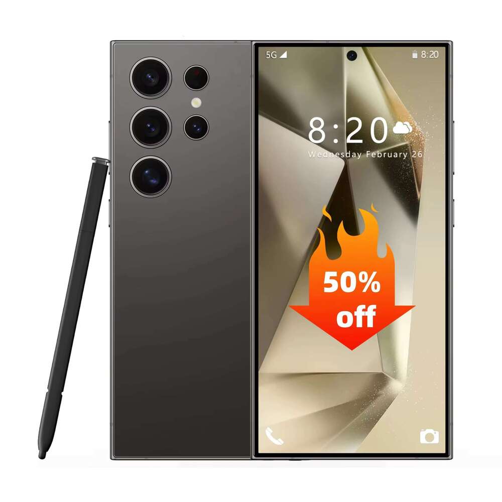 S24 Ultra Original 7.3-inch 16GB+1TB Gaming Unlock SIM Dual Standby Phone 5G Android Smartphone