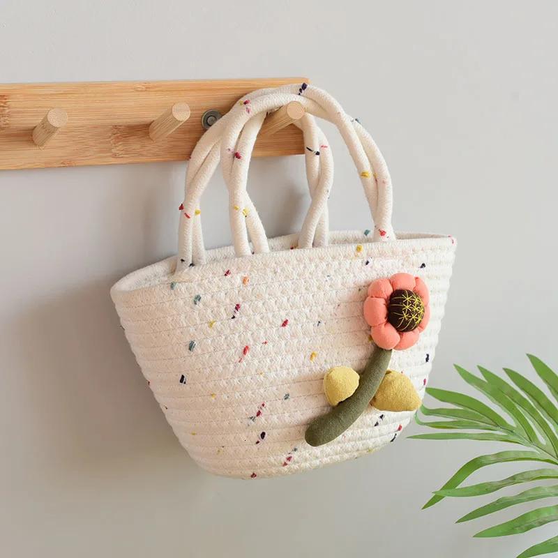 Womens Bag Summer Harajuku Leisure Kawaii Fashion Tourism Beach Handbag Weaving Portable Durable Large Capacity 250408