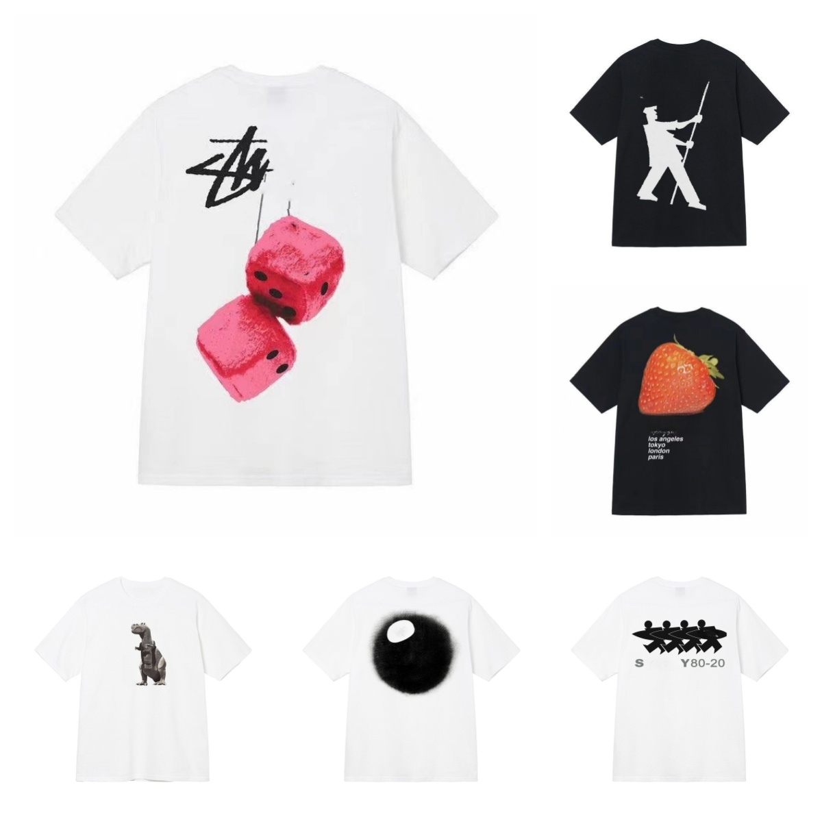 Mens Designer Cotton T Shirt Y2K oversize luxury Graphic Tee Vintage Hip Hop Loose Sports Summer Short Sleeve polo shirt tshirt