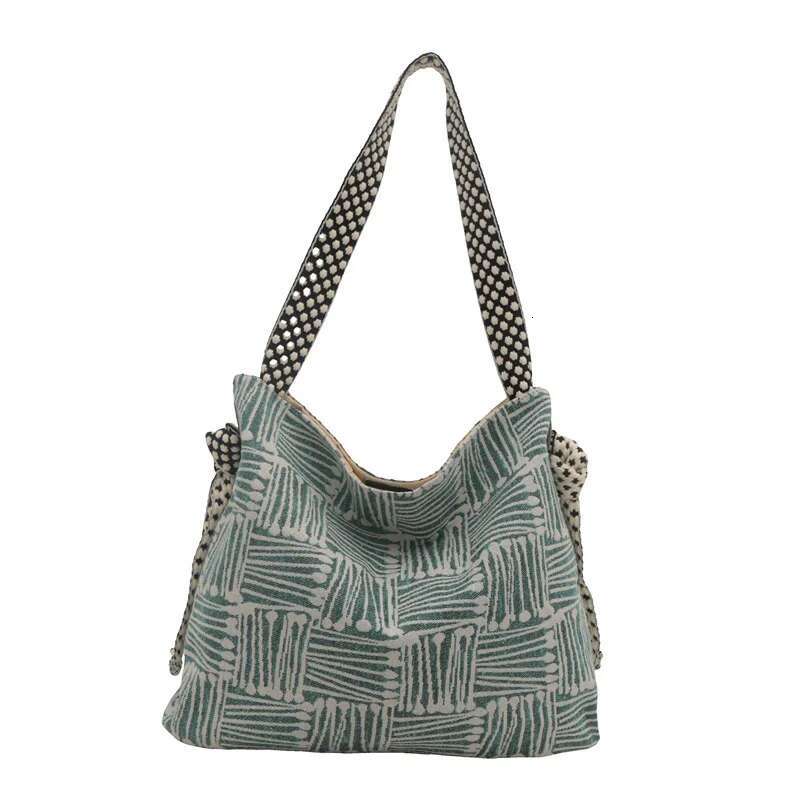 2024 New Mesh Pattern Large Capacity Elegant Wide Strap Personalized Multi Functional Versatile Shoulder Bag