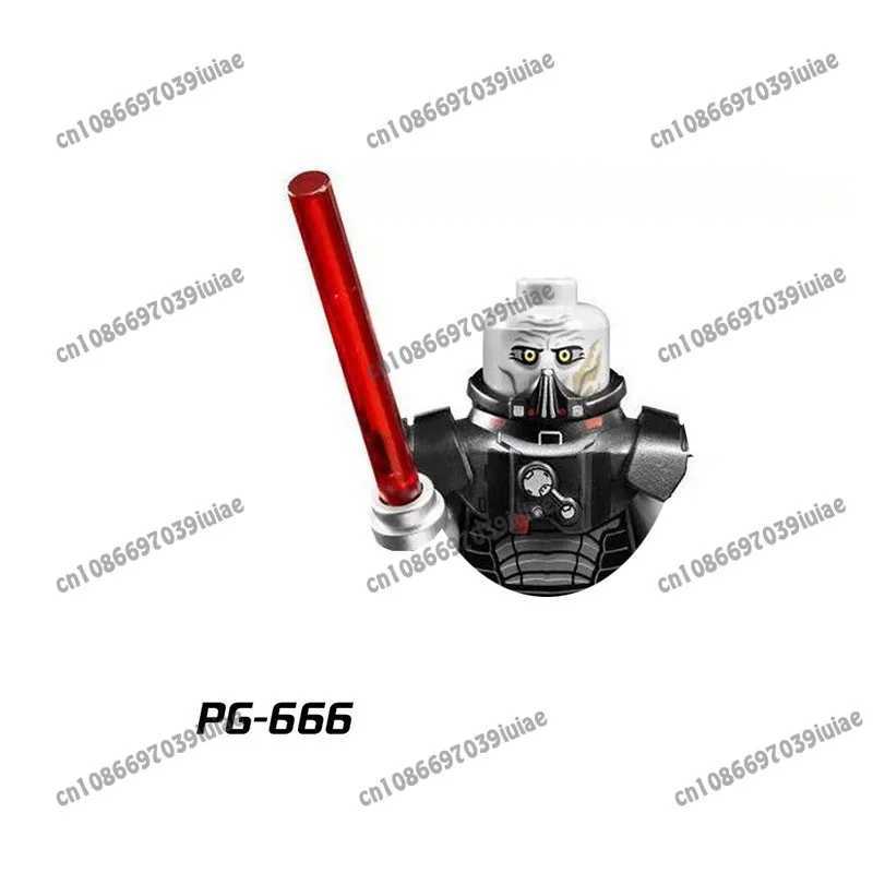 Count Darth Vader Dukoowan Han Solo Robot Character Toy Building Blocks Assembly Doll Building Blocks Birthday Gift XP269 X250409