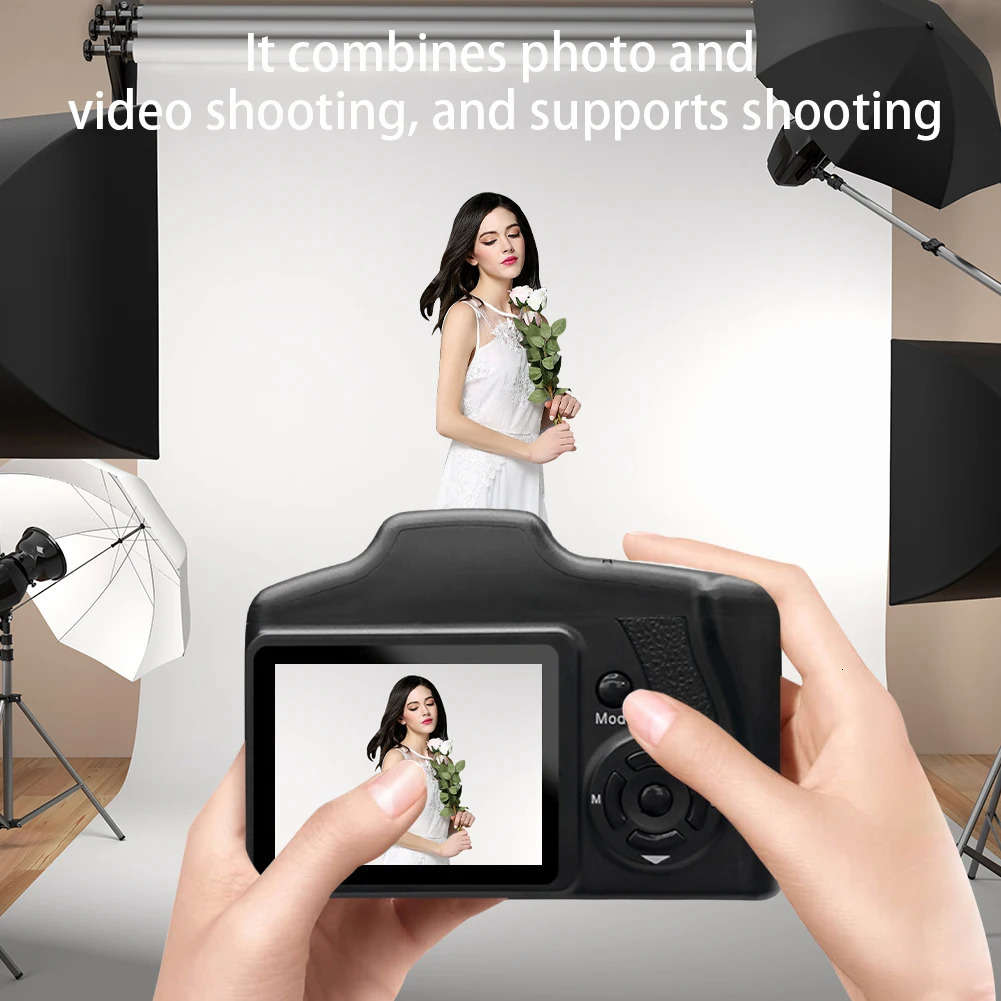 Professional Pography Camera SLR Digital Camcorder Portable Handheld 16X Zoom 16MP HD Output Selfie 251104