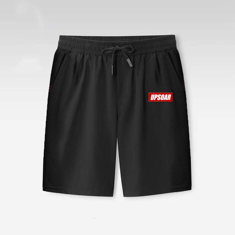 2025 New Designer Men Shorts New Shorts Men Summer Five Quarter Thin Casual Sports Loose Beach Ice Silk Cold Pants