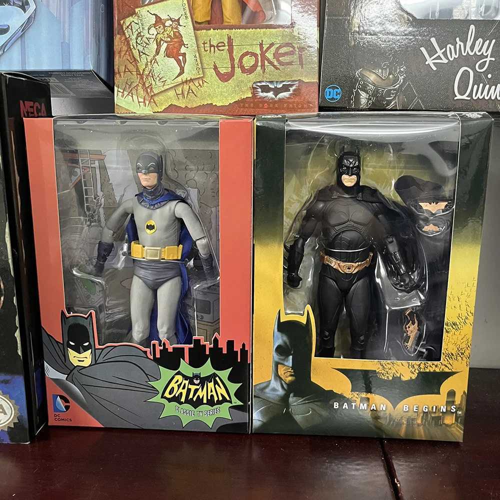 Neca Joker Character Mafex Superman Harley Quinn Action Character Cartoon Classic Character Set Model Birthday Toy X250409