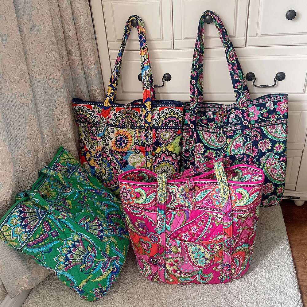VB American Pure Cotton Women Shoulder Lightweight Large Capacity Ladies Crossbody Bag