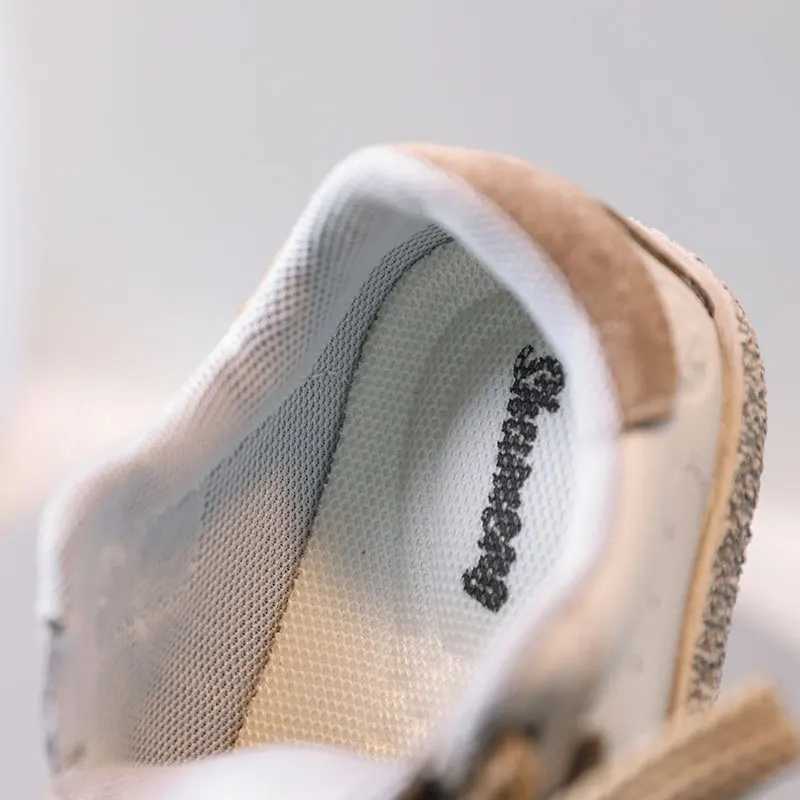 DIMI 2023 Spring Boys and Girls Preschool Shoes Fashion Soft Microfiber Leather Baby Sports Shoes Comfortable Non slip Casual Baby Shoes X250409