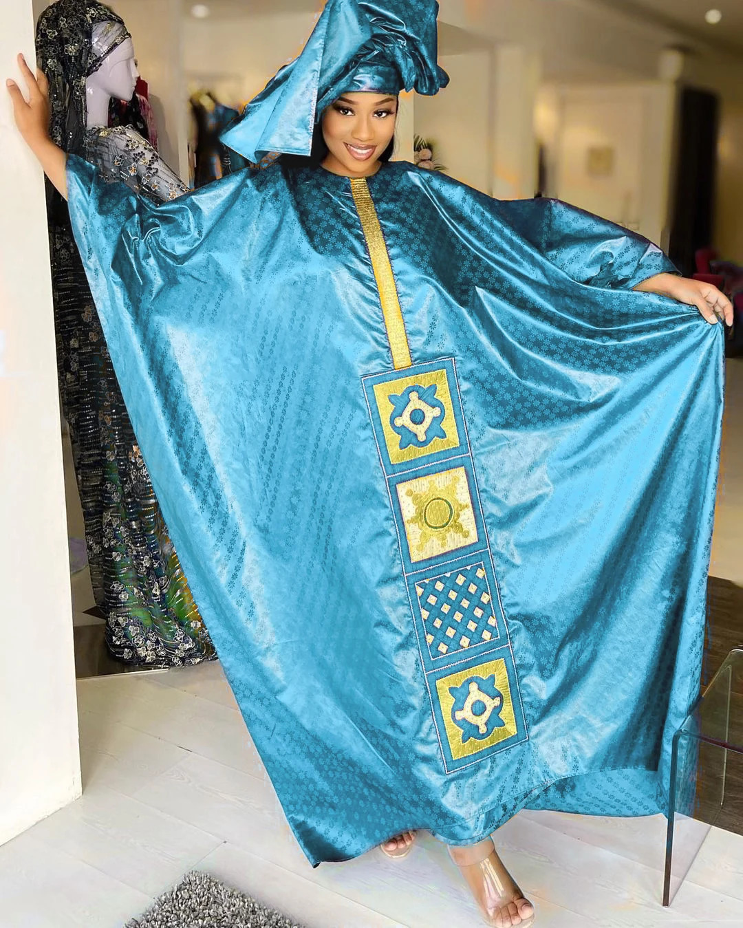 Womens African style dress ed n womens clothing plus size 250409