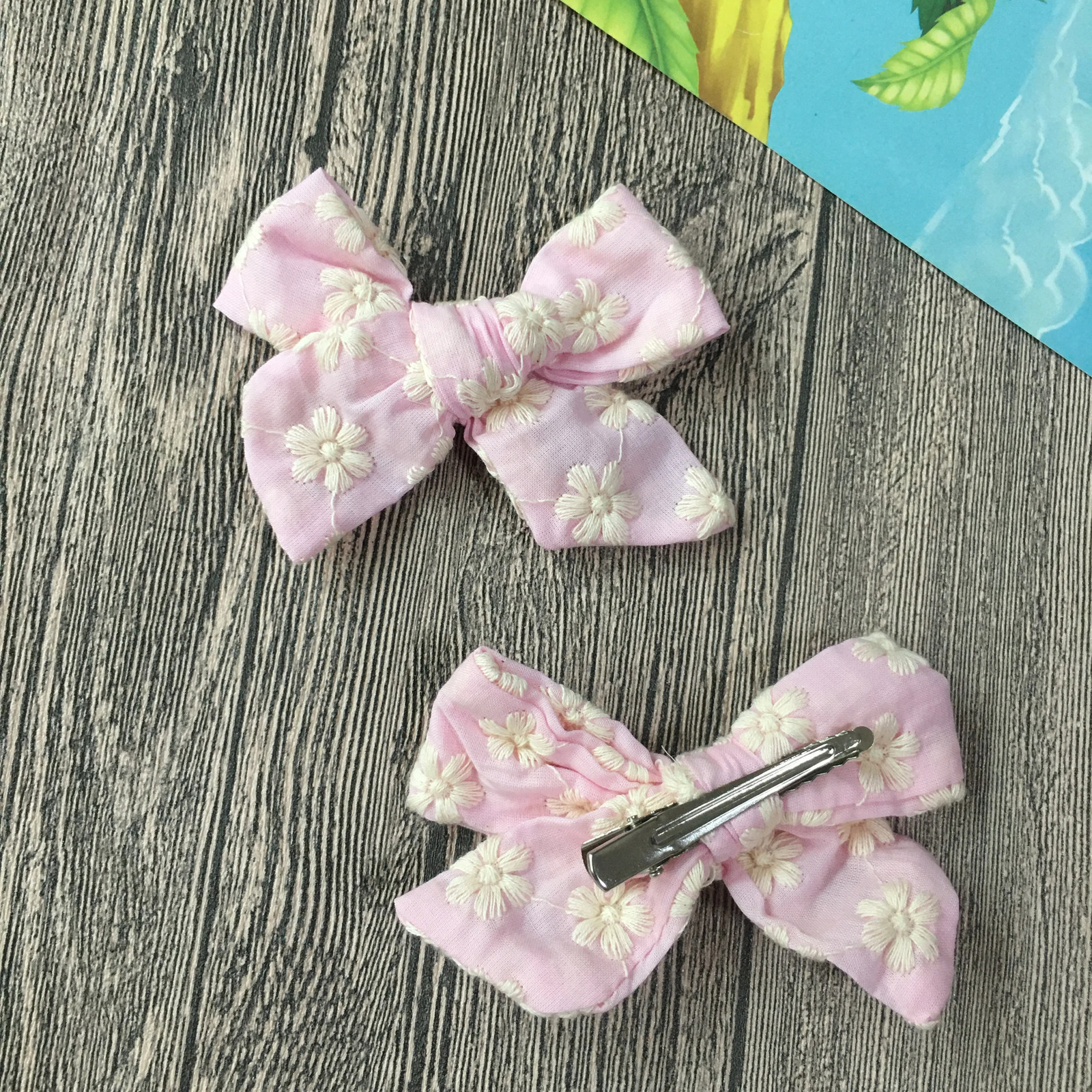 Baby Girl Bow Hair 3.5-inch Sweet Fashion Cotton Headband Childrens Classic Bow Hair 30 pieces/batch 250409
