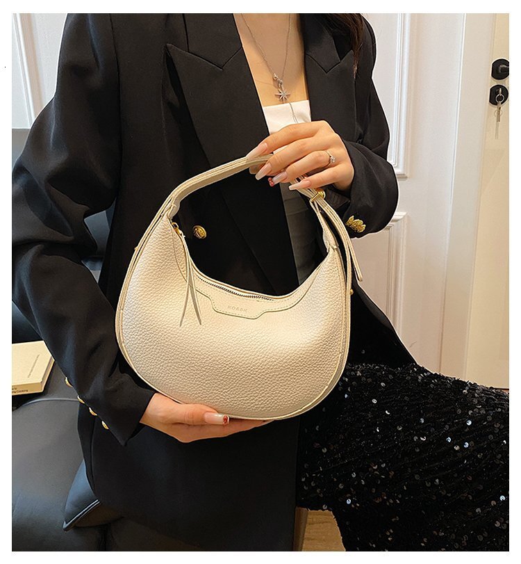 Casual Elegance: Womens Crescent-Shaped Shoulders Crossbody Bags by Niche Handbags Collection
