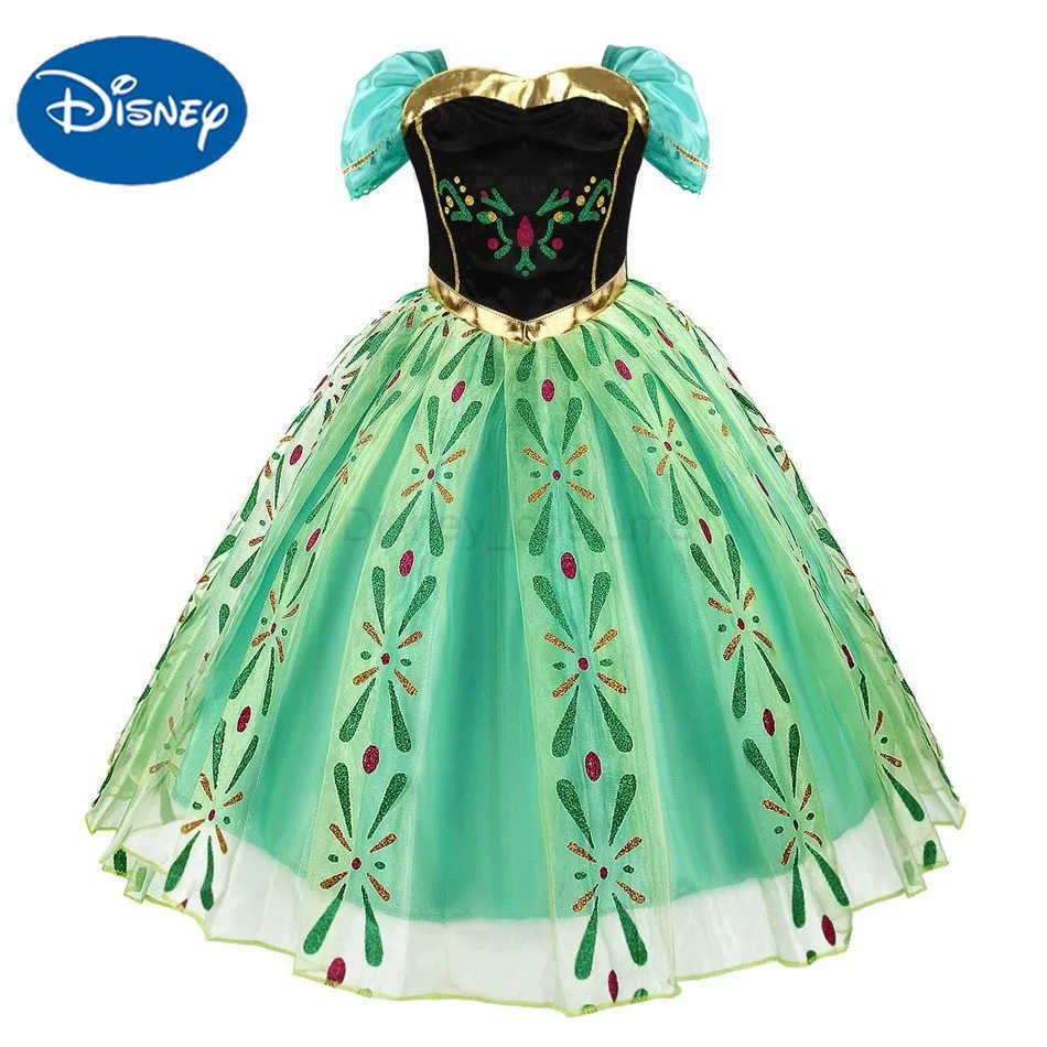 Disney Halloween Frozen Elsa Anna Childrens Clothing Fancy Birthday Party Dress Princess Dress Carnival Party Childrens Clothing X2504081