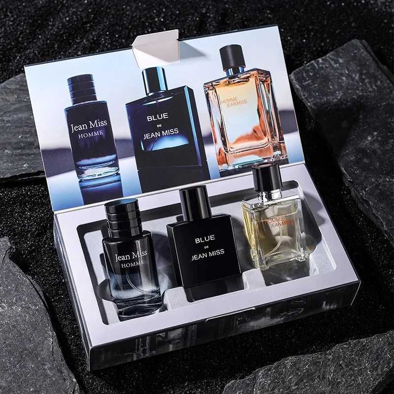 High quality 90ml mens perfume Hombre gift box 3-piece Cologne perfume charming mens perfume Masculinos durable perfume HerenXJ250409