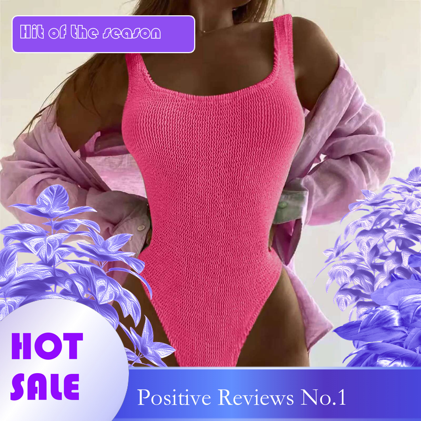 Dongdumaoyi Women One Piece Swimsuit New Trend Solid Monokini Swimwear Push Up Bathing Suit Swimming Suits Bodysuit Beach Wear