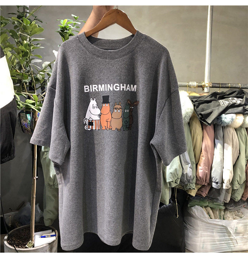 2025S Designer Women S T Shirt Internet Famous Short For Women S Summer New Korean Version Harajuku Style Loose And Versatile Half Sleeved T Shirt On 