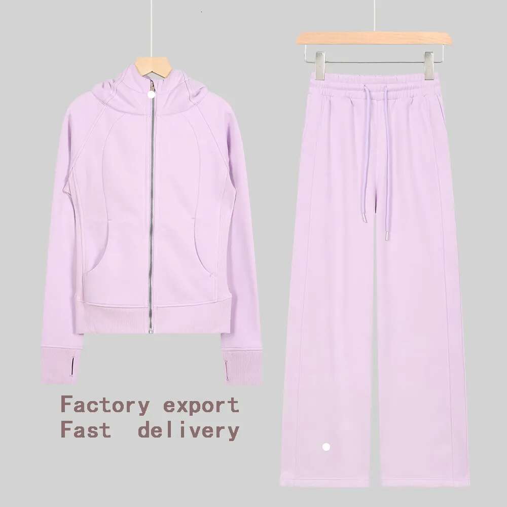 yoga sets tracksuit women hoodie yogawomen top Fiess running set beautiful doublet Casual sweatshirt loose trousers Sporty and comfortable clothing