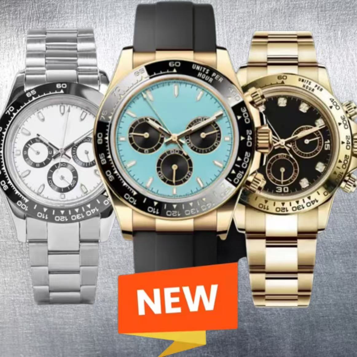 Designer watches men daytons watch 41MM automatic movement Wristwatches waterproof reloj orologio montre with sapphire glass box