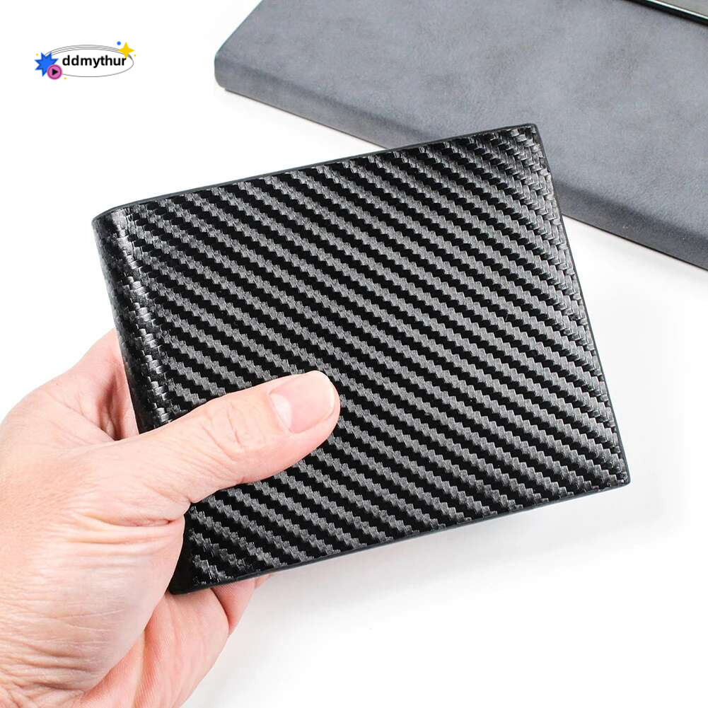 2023 New Men's Business Slim Minimalist Tri-Fold Wallet Fashion Muitifunctional and Portable for Daily Life ddmythur
