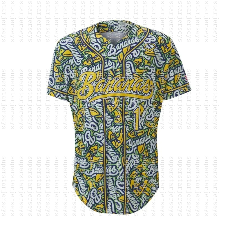 Bananas Olson 8 Phillips 29 Rac 15 Baseball Jersey Customized Jerseys For Mens Women Youth