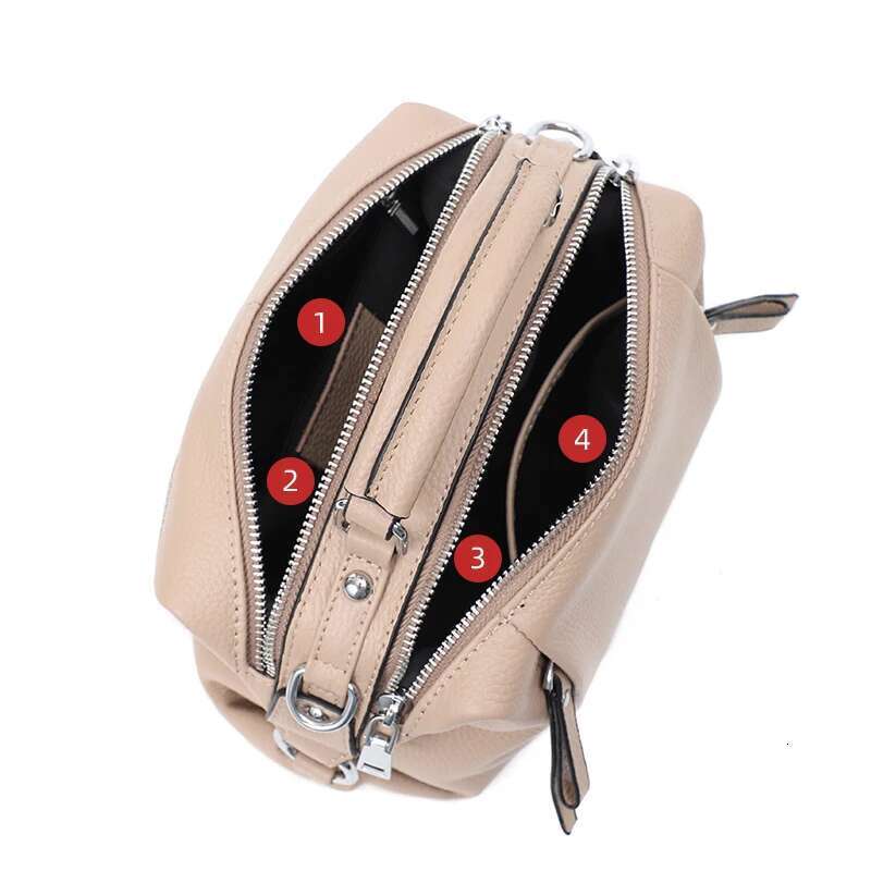 Women Tote Handbags 100% Genuine Leather Ladies Boston Shoulder High Quality Female Top Handle Messenger Bags