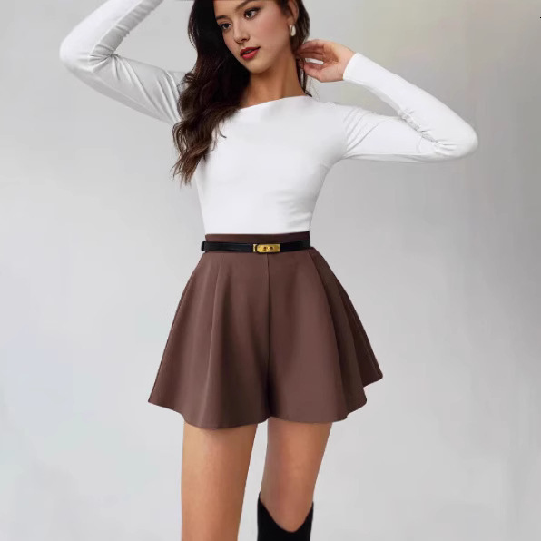 New Designer Shorts Denim Shorts Women Elastic High Waisted Black Slimming Spicy Girl Hot Pants Tight Fitting Curly Wrap Buttocks Slim Fit Instagram T