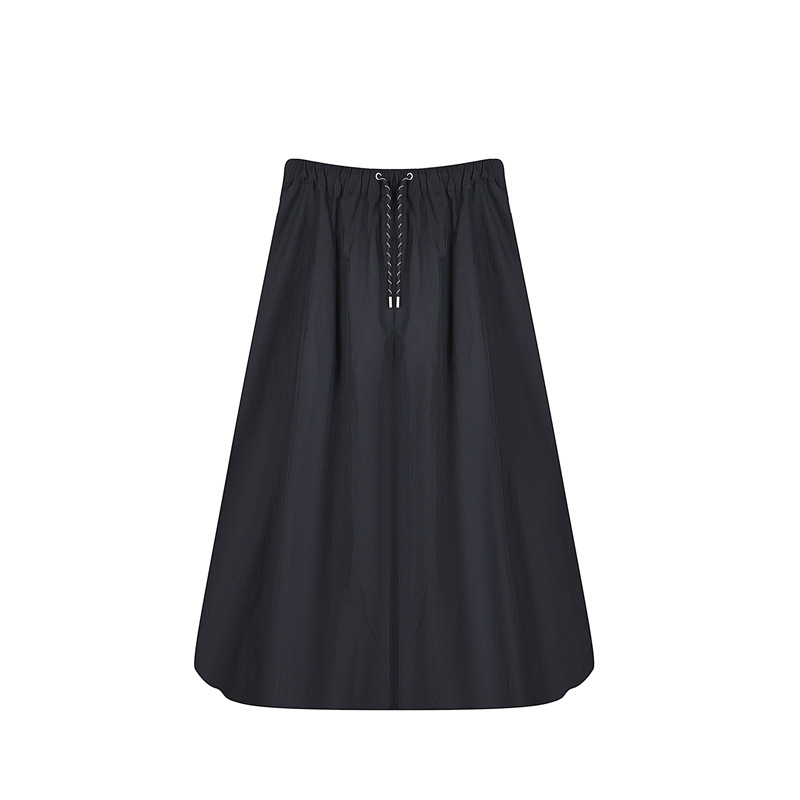 G52160 High quality women's white fluffy flower bud skirt skirt spring and summer new a-line temperament skirt