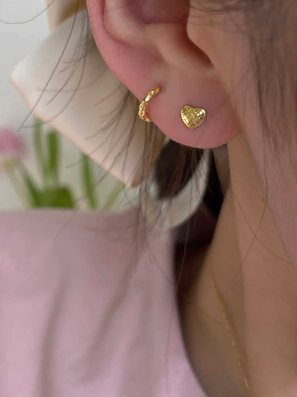 925 Sterling Silver Earrings Temperament Simple for Women Wedding Jewelry Accessories Z250408