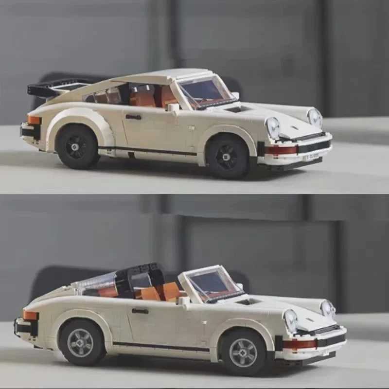 Technical Model 911 Retro Car Model Racing Car Building Block Model Assemble Bricks Toys Christmas Gifts Birthday Gift W250408