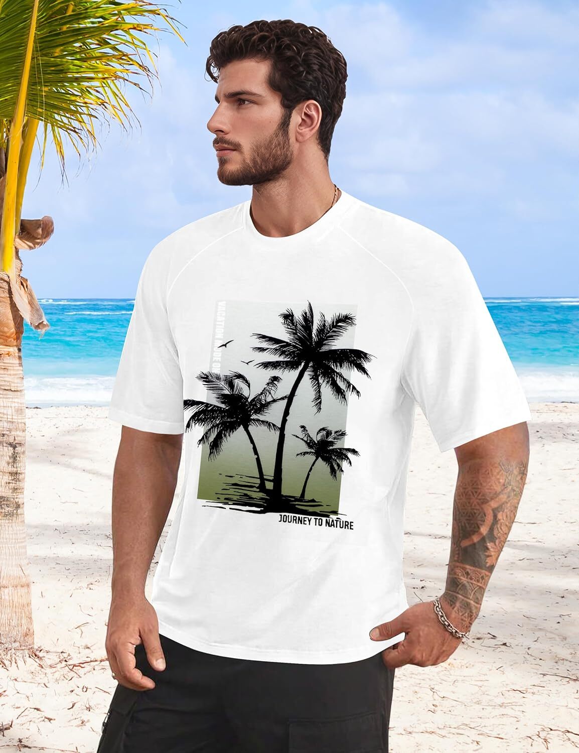 T shirt for Mens Mens Graphic T-Shirts Fashion Crew Neck Tshirts Gym Muscle Athletic Workout Summer Tee Shirt Top for Man Shirts Tshirt Graphic