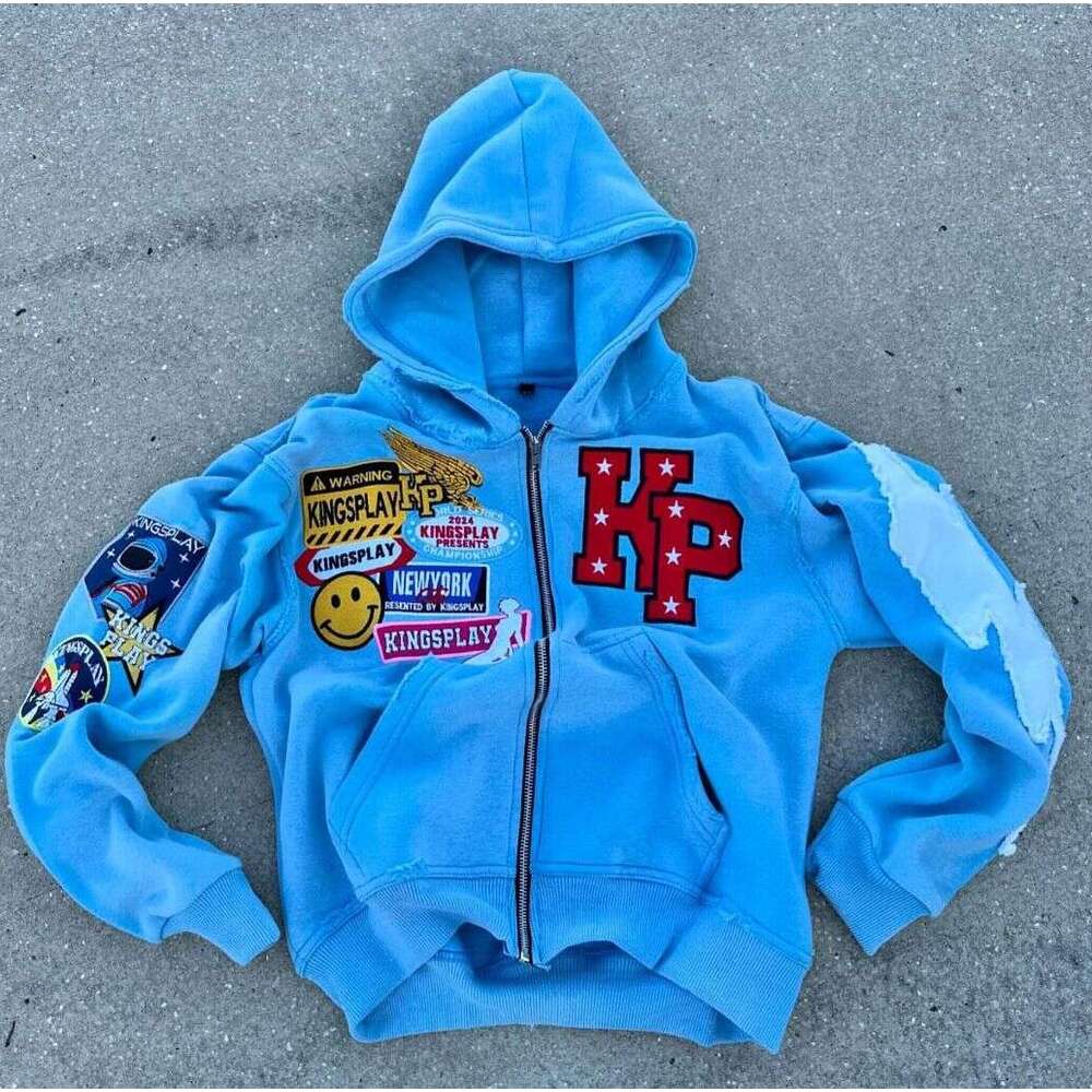 new autumn casual cute American trend 3D digital printed hoodie cardigan hooded gift for man