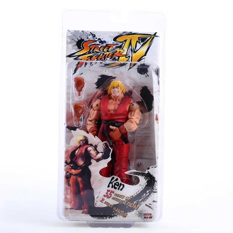 Street Fighter CHUN LI RYU Ken Guile Akuma Articulated PVC Action Figure Collectible Model Toys X250409