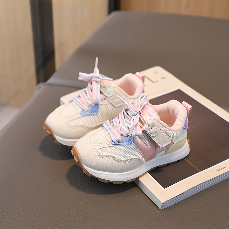 2025 New Baby Girls Boys Casual Soft Bottom Non-slip Breathable Walkfashion Outdoor Fashion Kids Sneakers Children Sports Shoes W0163XJ250701 XJ260303