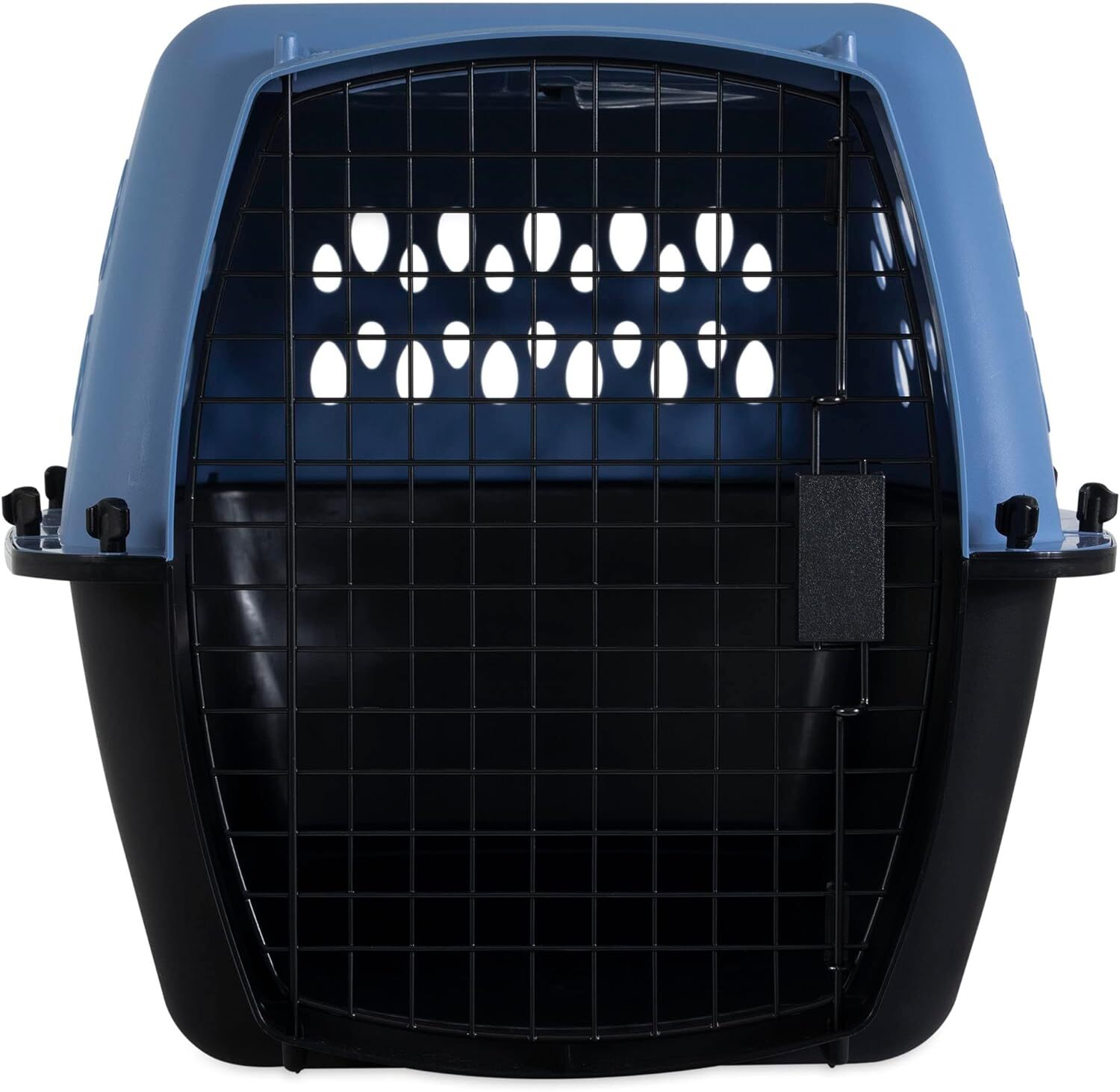 Petmate Pet Porter Fashion Doghouse 26 inches (approximately 66.0 cm), Paris Blue Black, suitable for pets weighing 20-25 pounds (approximately 9.1-11