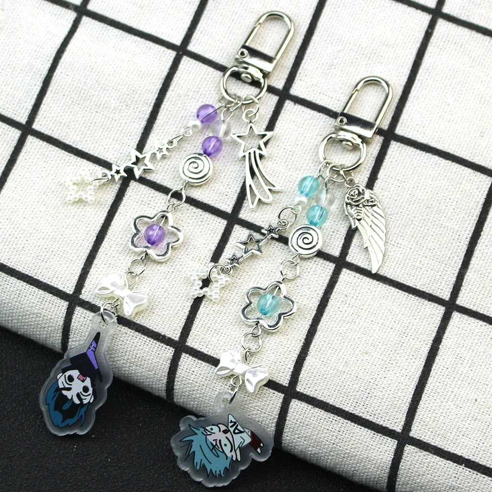 Alien Stage Ivan Till Role Playing Keychain Acrylic Kaii Keychain Backpack Pendant Decoration Car Keyring Accessories GiftXJ250409