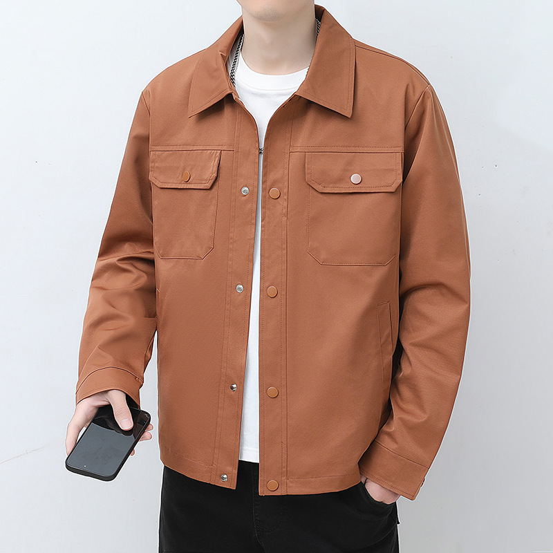k1068 Men's Woolen Suit Jacket with Slim Fit Design for Winter Business Wear