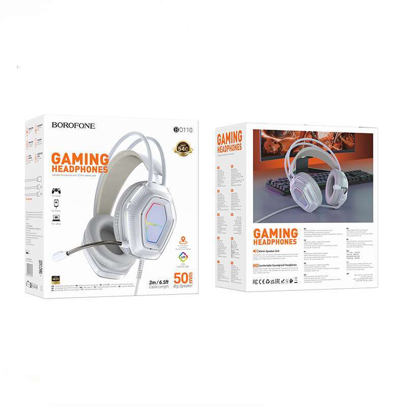 BO110 new headset gaming headphones High sound quality laptop headphones with cable