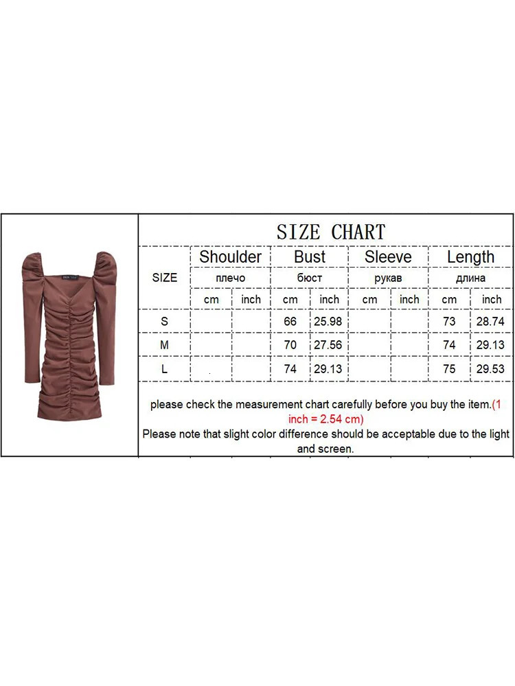 TFMLN Fashion Womens Solid Fold Mini Dress Elegant Square Collar Long Sleeve Folding Party Unique and Exquisite 250409