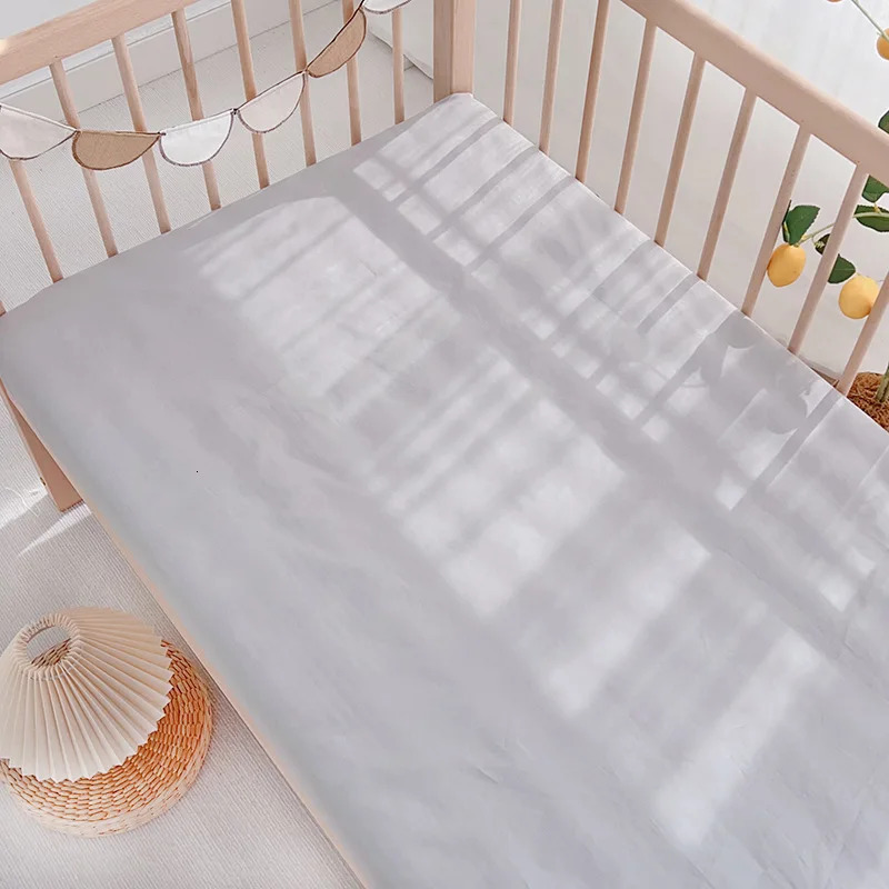 born baby crib bed sheets suitable for boys and girls cotton cartoon printed linen bed sheets for all seasons 250409