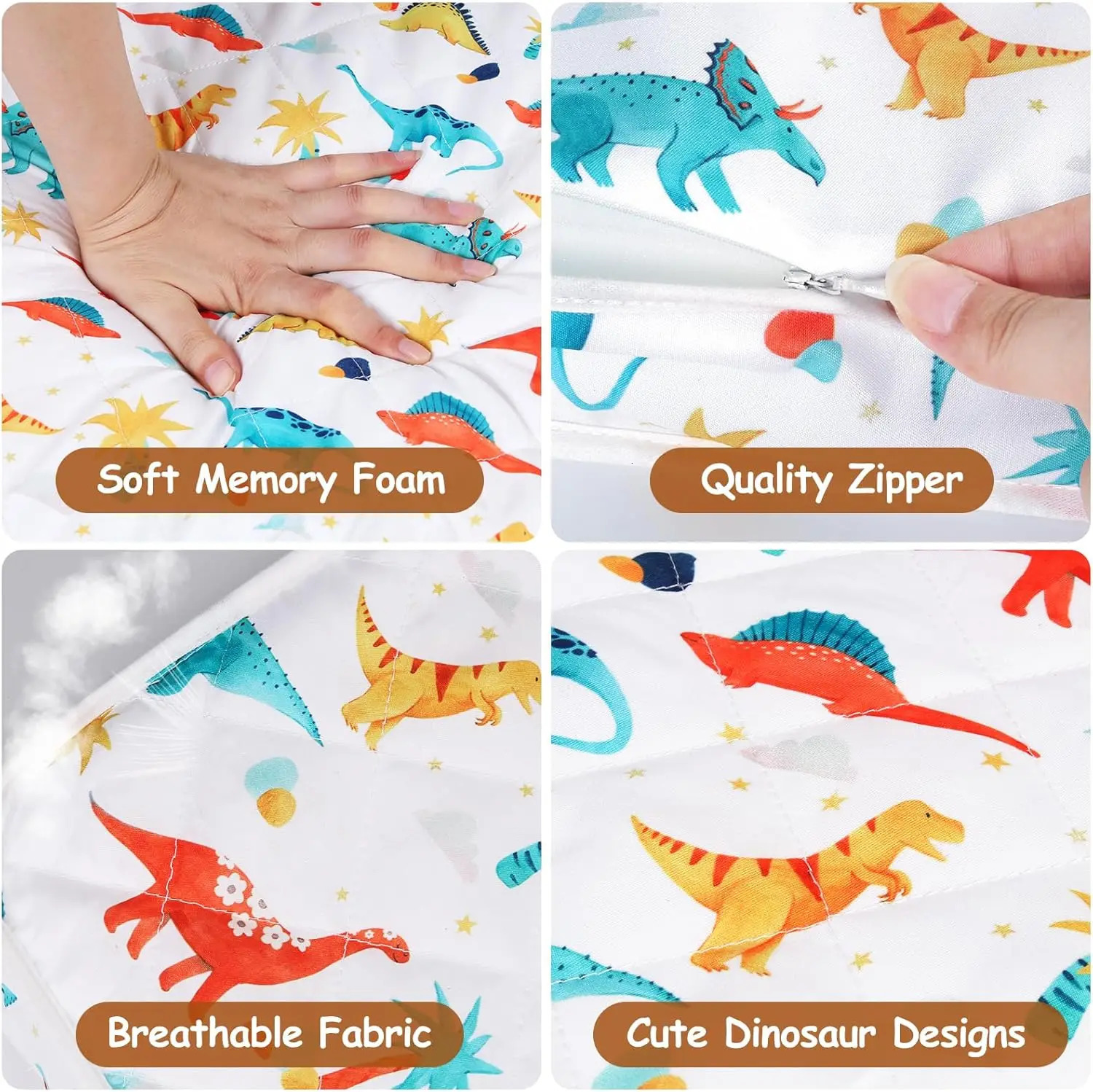 Foam crib Double sided breathable soft baby mattress suitable for standard full-size cribs and cots 52 x 27.6 x 3 250409