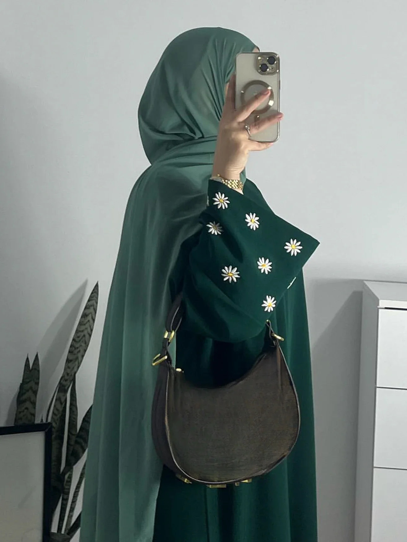 Eid al Fitr Muslim Dubai Womens Clothing Abaya Jalabiya Flower y Ramadan Morocco Robe Abayas Kaftan Islam Vestidos 250409