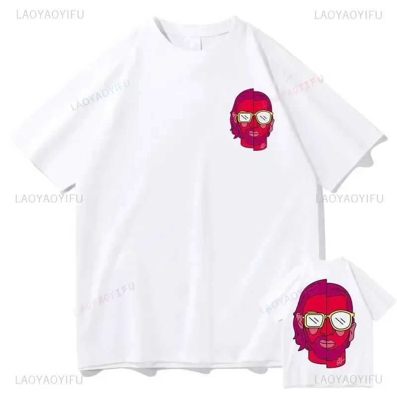 Le Monde Chico Printed T-shirt Album PNL French Rap Graphic T-shirt Hip Hop T-shirt Mens/Womens Brand Harajuku T-shirt Mens Street ClothingXJ250409