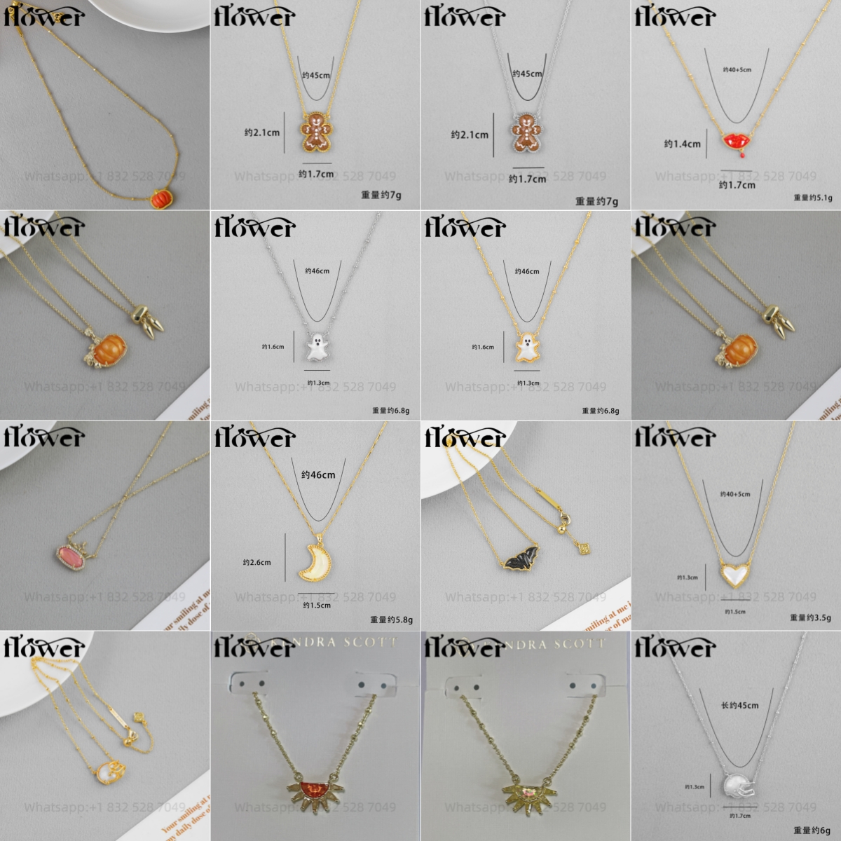 KS Fashion Gold Pendant Necklaces Kendraly Necklace Jewelry Scotts Chain Elegance Female Collar As Christmas Gift