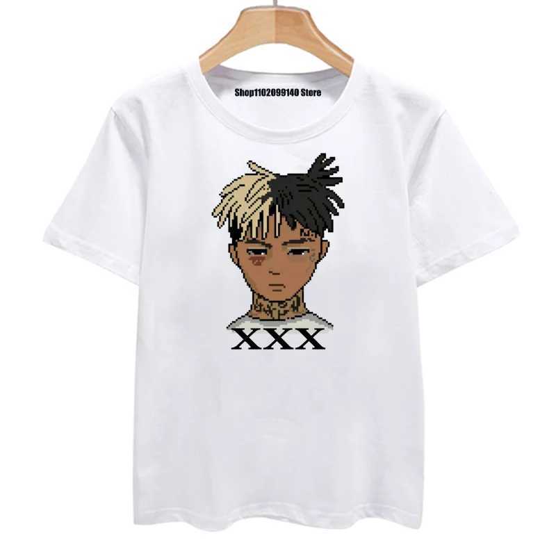 Street Rock XXXOrientation Retro Printed T-shirt Unisexfashion Harajuku Casual Short Sleeve T-shirt Mens Urban Trend TopXJ250409