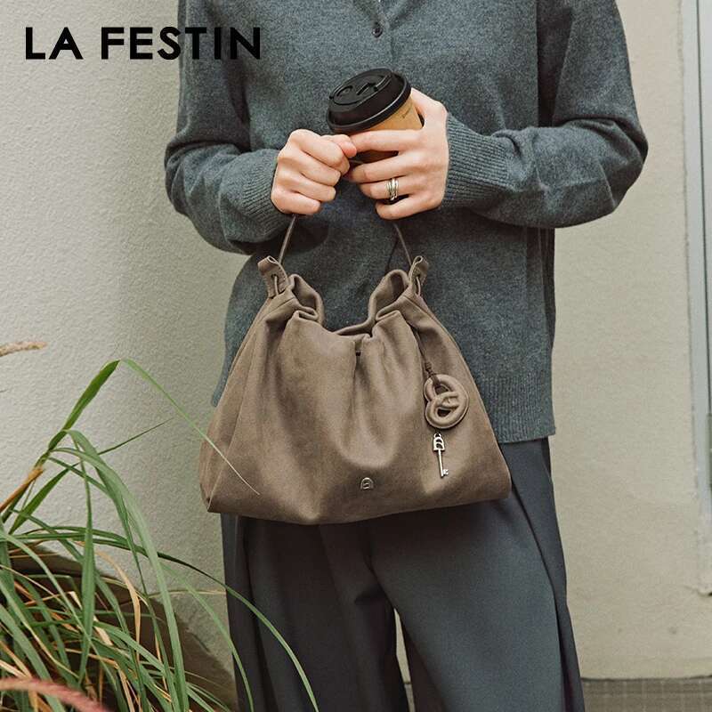 LA FESTIN Original Brand Women Designer 2025 New Shoulder Crossbody High End Lady Bag