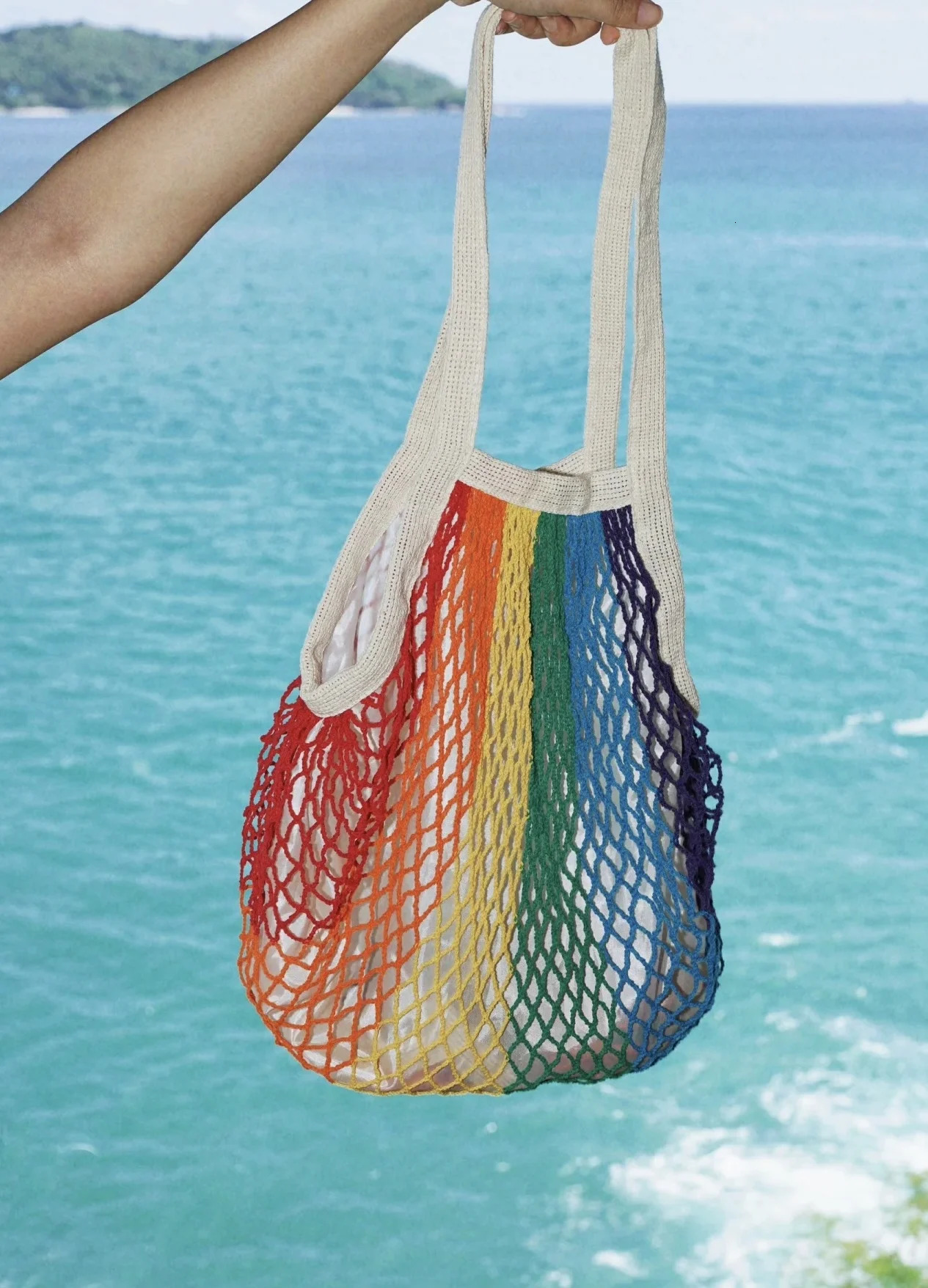 Used for fruits vegetables groceries washable nets turtle skewers cotton bags environmentally friendly 250408