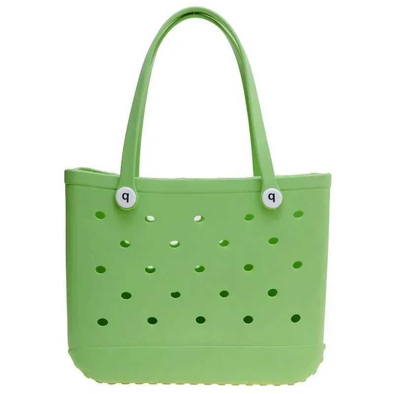 Travel packaging with large Boggs beach bag summer EVA beach basket womens picnic handbag shopping bagT250409